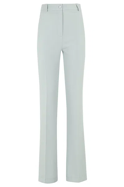 Hebe Studio The Georgia Pant Cady In Teal