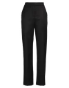 Hebe Studio Woman Pants Black Size 6 Polyester, Viscose, Elastane