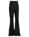 Hebe Studio Woman Pants Black Size 8 Wool, Polyester, Elastane