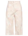 Hebe Studio Cropped Pants In Pink