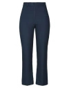 Hebe Studio Woman Pants Navy Blue Size 10 Polyester