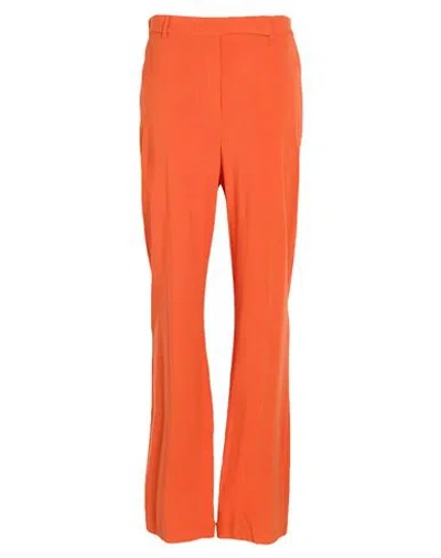 Hebe Studio Woman Pants Orange Size 8 Viscose, Elastane