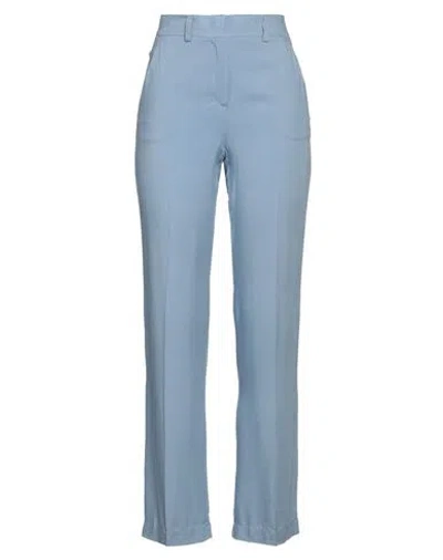 Hebe Studio Woman Pants Pastel Blue Size 4 Viscose
