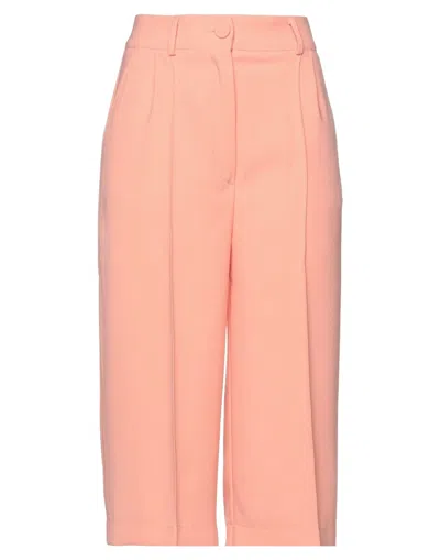 Hebe Studio Cropped Pants In Pink