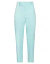 Hebe Studio Woman Pants Sky Blue Size 10 Polyester