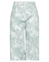 Hebe Studio Cropped Pants In Blue