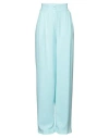 Hebe Studio Woman Pants Sky Blue Size 4 Polyester