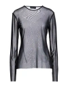 Hebe Studio Woman Top Black Size 4 Polyamide, Elastane