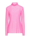 Hebe Studio Woman Top Fuchsia Size M Viscose, Elastane In Pink