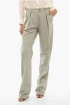 Hebe Studio Wool Diane Regular Fit Pants