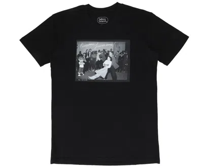 Pre-owned Hebru Brantley Men's  Hebru Brand Studios The Great Debate Roller Jam Tee Shirt In Black