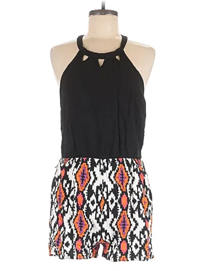 Pre-owned Hectik Romper In Black