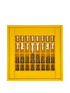 Hector Saxe Checkered Leather Chess Set In Multi