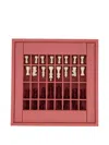 Hector Saxe Leather Chess Game In Pink