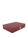 Hector Saxe Medium Baptiste Grained Backgammon In Brown
