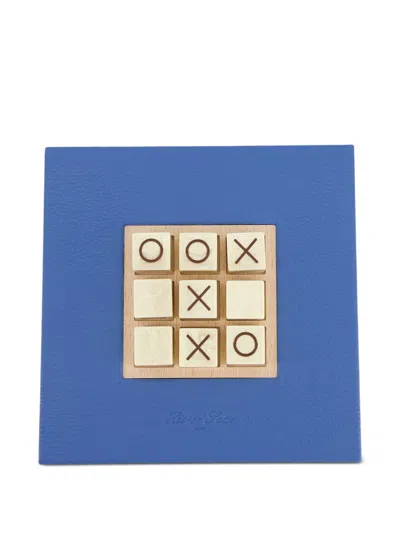 Hector Saxe Wrapped Tic Tac Toe In Blue