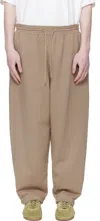 Hed Mayner Brown Drawstring Sweatpants In Brown