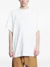 Hed Mayner Cotton T-shirt In White