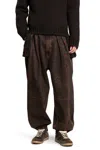 Hed Mayner Denim Pants In Brown