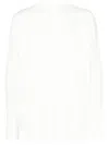 Hed Mayner Drop-shoulder Crew-neck Sweatshirt In White