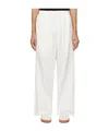 Hed Mayner White Embroidered Sweatpants In White