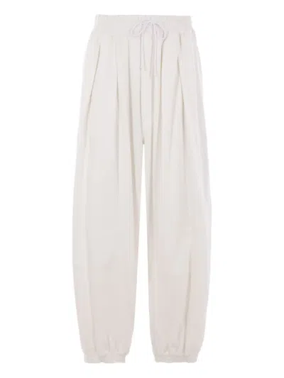 HED MAYNER ELASTICATED-CUFF PLEATED TROUSERS