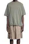 Hed Mayner Man Green Knitwear In Green
