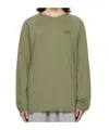 Hed Mayner Green Reebok Edition Long Sleeve T-shirt In Gray