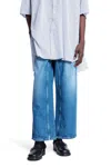 Hed Mayner Man Blue Jeans In Blue