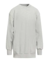 Hed Mayner Man Sweatshirt Light Grey Size L Cotton, Elastane