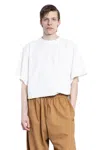 Hed Mayner Man White T-shirts & Tank Tops In White