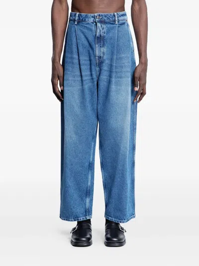 HED MAYNER PLEATED FIVE-POCKET JEANS