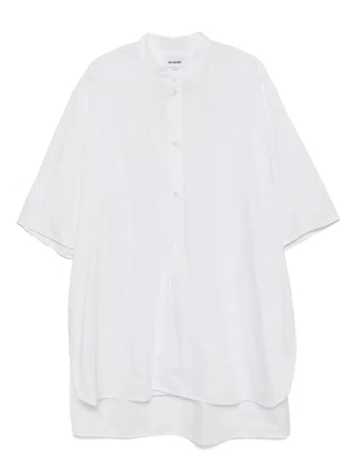 Hed Mayner Short-sleeved Shirt In White