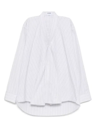 Hed Mayner Striped Shirt In Ha130-105
