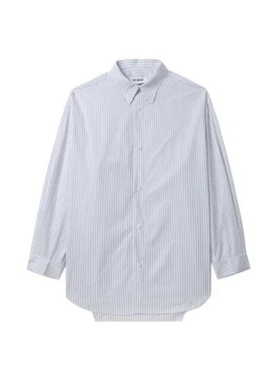 Hed Mayner Stripe-pattern Long-sleeve Shirt In Neutral