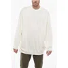 Hed Mayner Lightweight Cotton Crew-neck Sweater