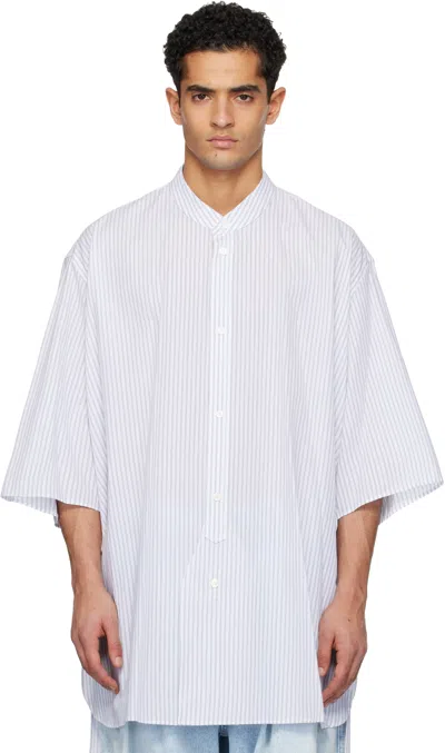 Hed Mayner White Short Sleeve Shirt