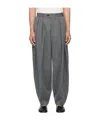 Hed Mayner Wool Trousers In Gray