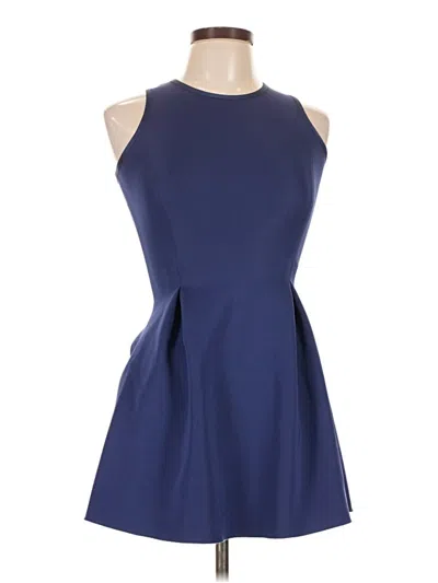 Pre-owned Hedge Cocktail Dress In Blue