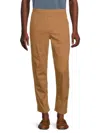 Hedge Men's Elastic Carpenter Pants In Tan