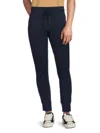 HEDGE HEDGE MEN'S SOLID DRAWSTRING SCUBA JOGGERS