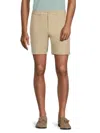 Hedge Men's Traveller Solid Chino Shorts In Wheat