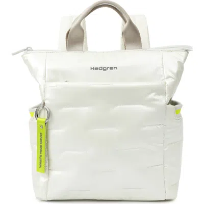 Hedgren Comfy Water Repellent Backpack In Gray