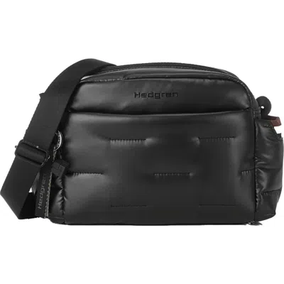 Hedgren Cozy Water Repellent Shoulder Bag In Black