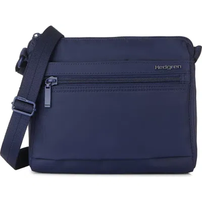 Hedgren Eye Rfid Water Repellent Shoulder Bag In Total Eclipse