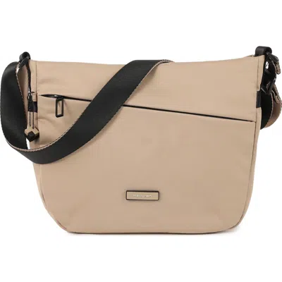 Hedgren Gravity Crossbody Bag In Stone Beige