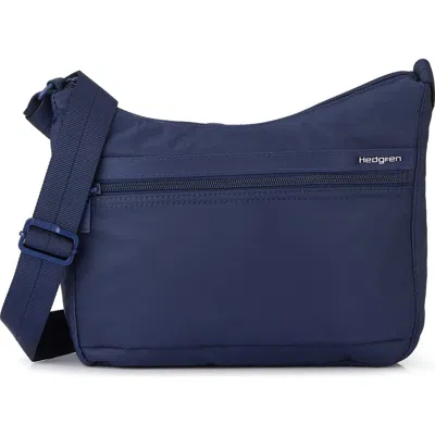 Hedgren Harpers Rfid Water Repellent Shoulder Bag In Black