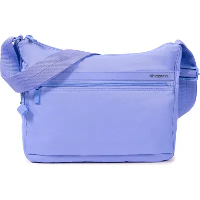 Hedgren Harpers Rfid Water Repellent Shoulder Bag In Blue