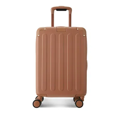 Hedgren Hedge  Matte Carry-on Spinner In Brown