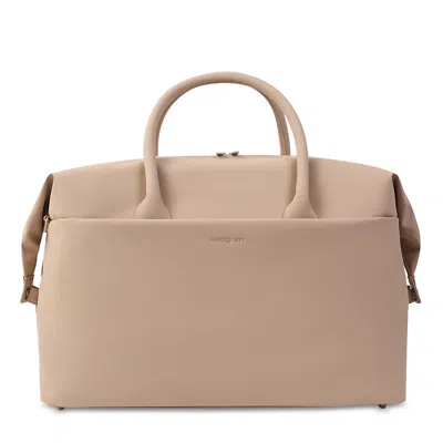 Hedgren Hedge Matte Weekender Bag In Sand